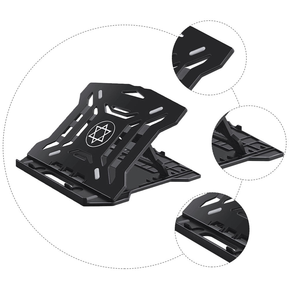 Notebook Cooler Ergonomic Laptop Bracket Tablet Laptops Computers Stand Holder-image