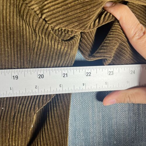 J Crew Mens Blazer Jacket Brown Corduroy Button Closure Long Sleeve Size XL - Picture 5 of 13