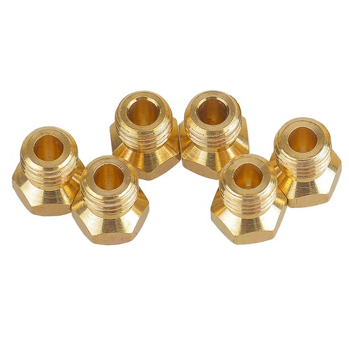 6Pcs Universal LPG Gas Düsen Brenner Herd Injektor Propan Düse Umrüstsatz Best