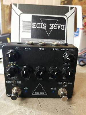 Keeley Dark Side Delay Flange Fuzz Rotary Uvibe Guitar Pedal