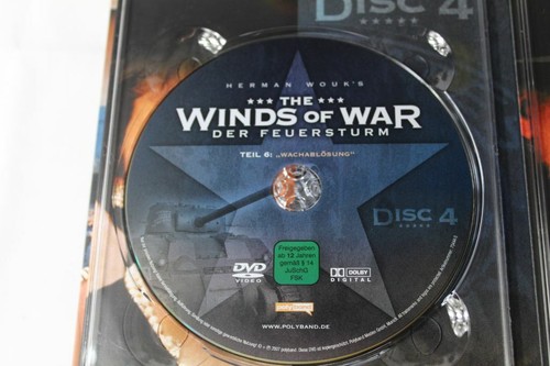 B3 / Older DVD Box - The Winds Of War - Series With Robert Mitchum - 5 Dvds / - Picture 12 of 12