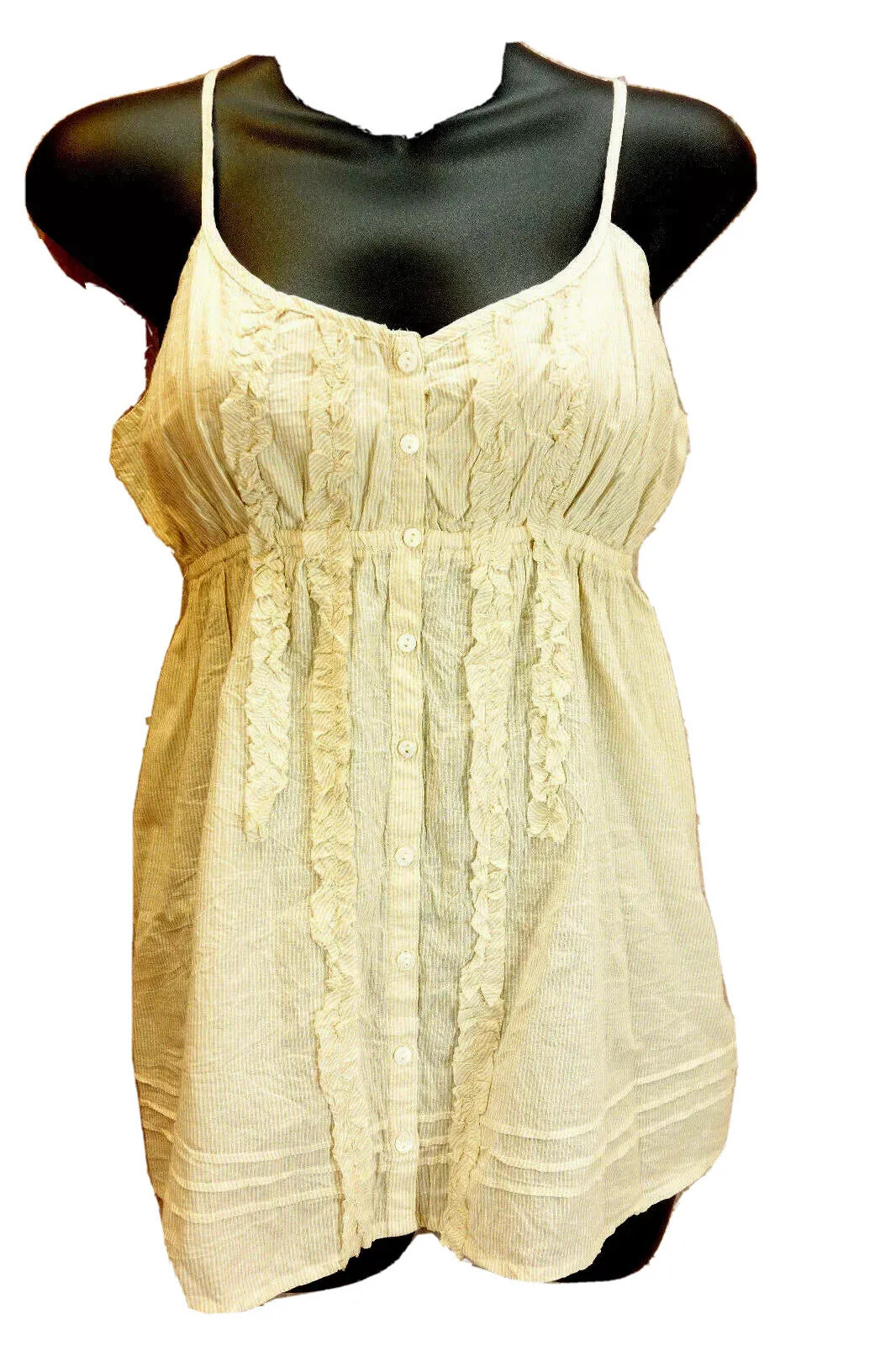 Blouse Aéropostale à Bretelles Spaghetti - Multicolore, Motif Floral - Taille M - Neuf Sans étiquettes