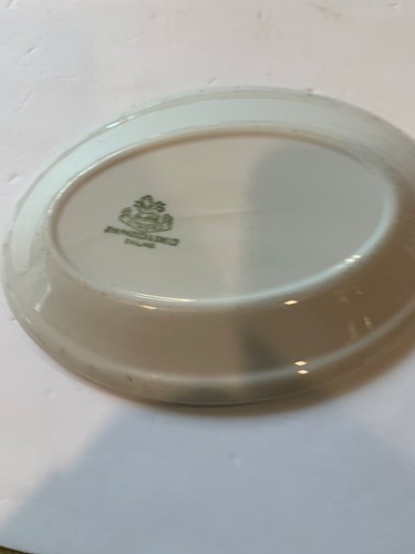 John Maddock England Vitrifed 3 Green Stripe Restaurant Ware Platter - Picture 5 of 11