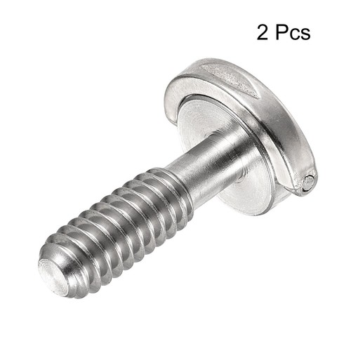 Caméra Trépied Vis - 1/4" Mâle Vis Adaptateurs Fendue 0.79" Longueur 2Pcs - Photo 3 sur 5