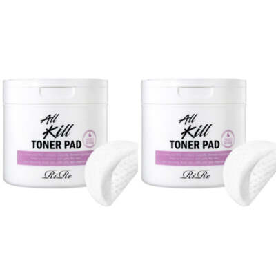 RiRe All Kill Toner Pad 150ml*2Pcs - FREE SHIPPING