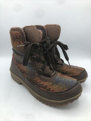 Sorel Tivoli II Multicolor Brown Navajo Women's Winter Size 8 Boots NL2091-256