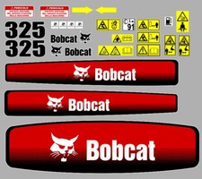 Kit Complet D'Autocollants Bobcat 325