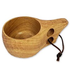 Skógr™ Nordic Style Kuksa - Carved Wood Camp Mug - Choice of Sizes