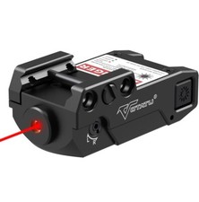 Votatu H3l-r Strobe Tactical Red Laser Sight Aluminum Metal Construction Pis...