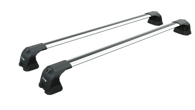 For Mercedes Benz E Sedan W212 2009-2013 Roof Rack Cross Bars Fix Point Alu Silv