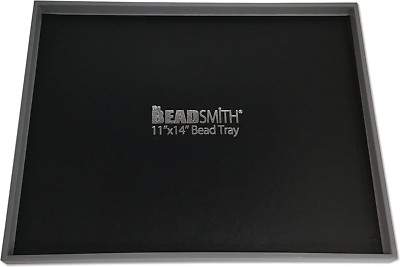The Beadsmith Bead Mat Tray   Portable Workstation   11.5  X 14.5  X 0.5    Ligh
