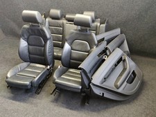 Equipaggiamento in pelle Audi A6 4F berlina sedili sportivi allestimento sedili in pelle nero 