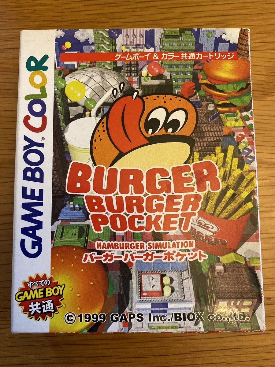 ゲームボーイ - バーガーバーガーポケット★BURGER BURGER POCKET Burger Burger Pocket (GAME BOY COLOR - GAPS - 1999) - YouTube