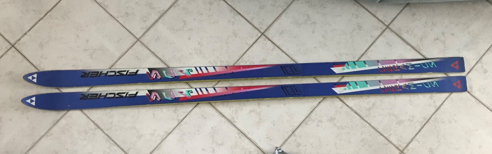 Sci da uomo Fischer + Scarponi e Attacchi Salomon in buono stato