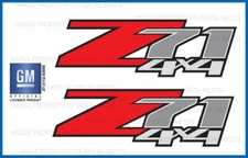 🔥 2 - Z71 4x4 F Chevy 07-13 Decal Sticker Parts for Silverado GMC Sierra truck 