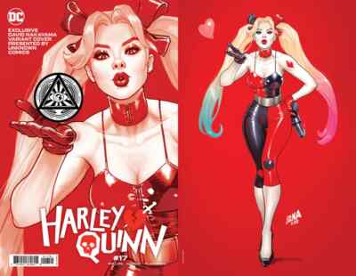 HARLEY QUINN #17 (DAVID NAKAYAMA EXCLUSIVE VIRGIN VARIANT) COMIC