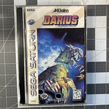 Darius Gaiden (Sega Saturn) Authentic Complete in Box CIB Game with Reg Card