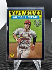 2021 Topps #86AS-38 Nolan Arenado 1986 35th Anniversary Royal Blue D3