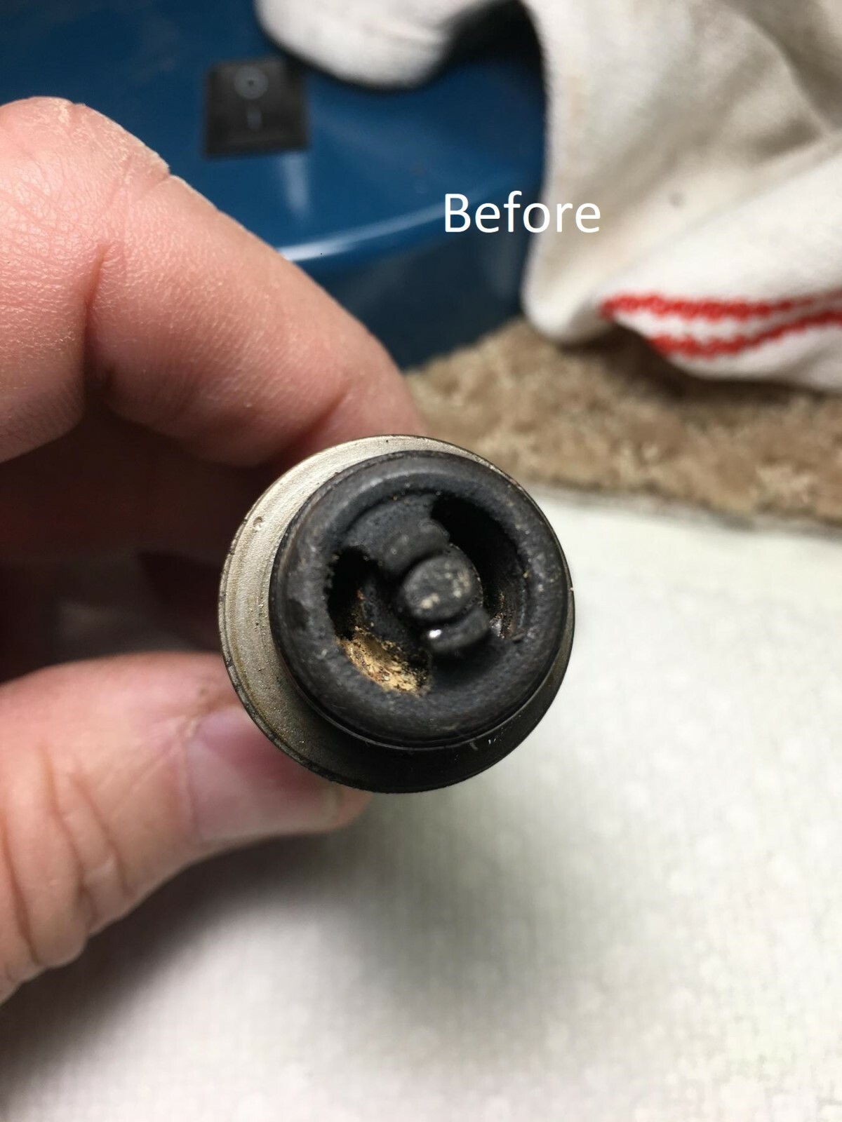 Air Spark Plug Cleaner Sand Blaster Tool Cleaning + Blasting Abrasive