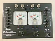 Channel Master Model 1006IFD Satellite Signal Level Meter For Parts Not Working
