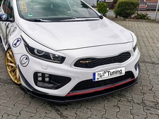 Spoilerschwert Frontspoiler mit Wing Version 2 aus ABS für Kia Cee'd GT mit ABE