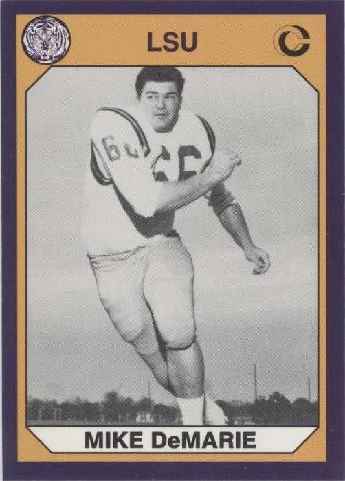 1990 Collegiate Collection LSU Tigers Mike Demarie #167 - 1 of 1