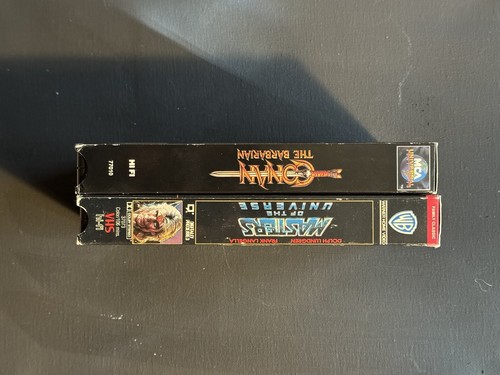 Vhs Lot x2 Conan The Barbarian (Vhs 1990) Master Of The Universe (Vhs 1987) - Picture 4 of 6