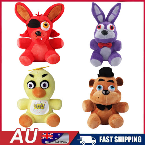 4x Five Nights At Freddy's FNAF Horror Game Kids Plushie Toy Plush Dolls Gifts✨ - Picture 1 of 5