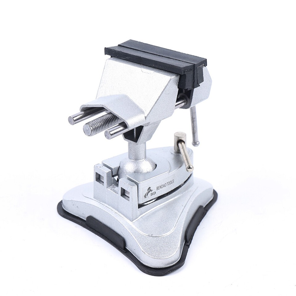 360° Rotation Table Vise Hobby ViseSuction Cup Bench Vice Adjustable
