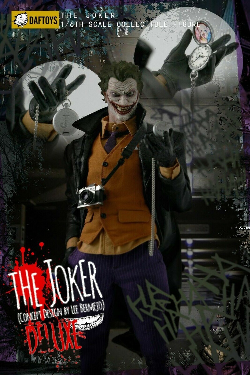 「1/6 フィギュア DAF TOYS ジョーカー」 DAFTOYS DAF-JOKER 1/6 Joker Set without body headsculpt