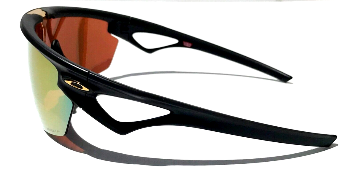 NEW Oakley SPHAERA Matte Black POLARIZED PRIZM 24K Gold Lens NEW Oakley SPHAERA Matte Black POLARIZED PRIZM 24K Gold Lens