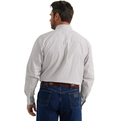 george strait white dress shirt Wrangler Mens Graphic Short Sleeve T-Shirt Curry Heather