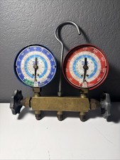 Yellow Jacket 3 port Manifold and gauges- Untested