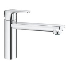 Grohe Kitchen Tap Mono Mixer Chrome Single Lever Long Armed Spout Modern Faucet