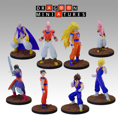 Buu's Saga Part 4 - DragonBall Z - 28mm-32mm DnD Pathfinder Tabletop RPG