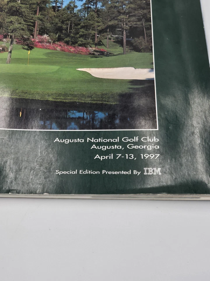 Diario Torneo Masters 1997 Tiger Woods gana Augusta + folleto Foto 3 de 4
