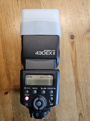 Canon Speedlite 430EX II Blitzgerät / Aufsteckblitz/ für Canon EOS