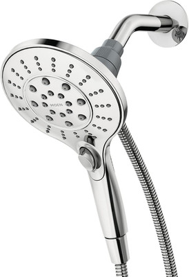 Moen Engage Chrome Magnetix Six-Function 5.5-Inch Wide Handheld Shower Head with