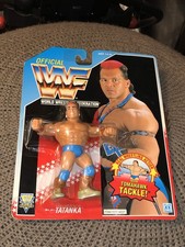Vintage 1993 MOC WWF Hasbro Series 6 Tatanka Wrestling Action Figure ~BEAUTIFUL~