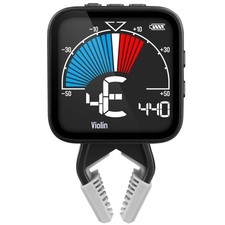 Best Cherub WMT-665V Rechargeable Violin Metro-Tuner 3-in-1 Metronome with Tap