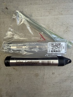 Lot of 2 Solinst Levelogger Model 3001 LT F30/M10 Water Level Data Loggers