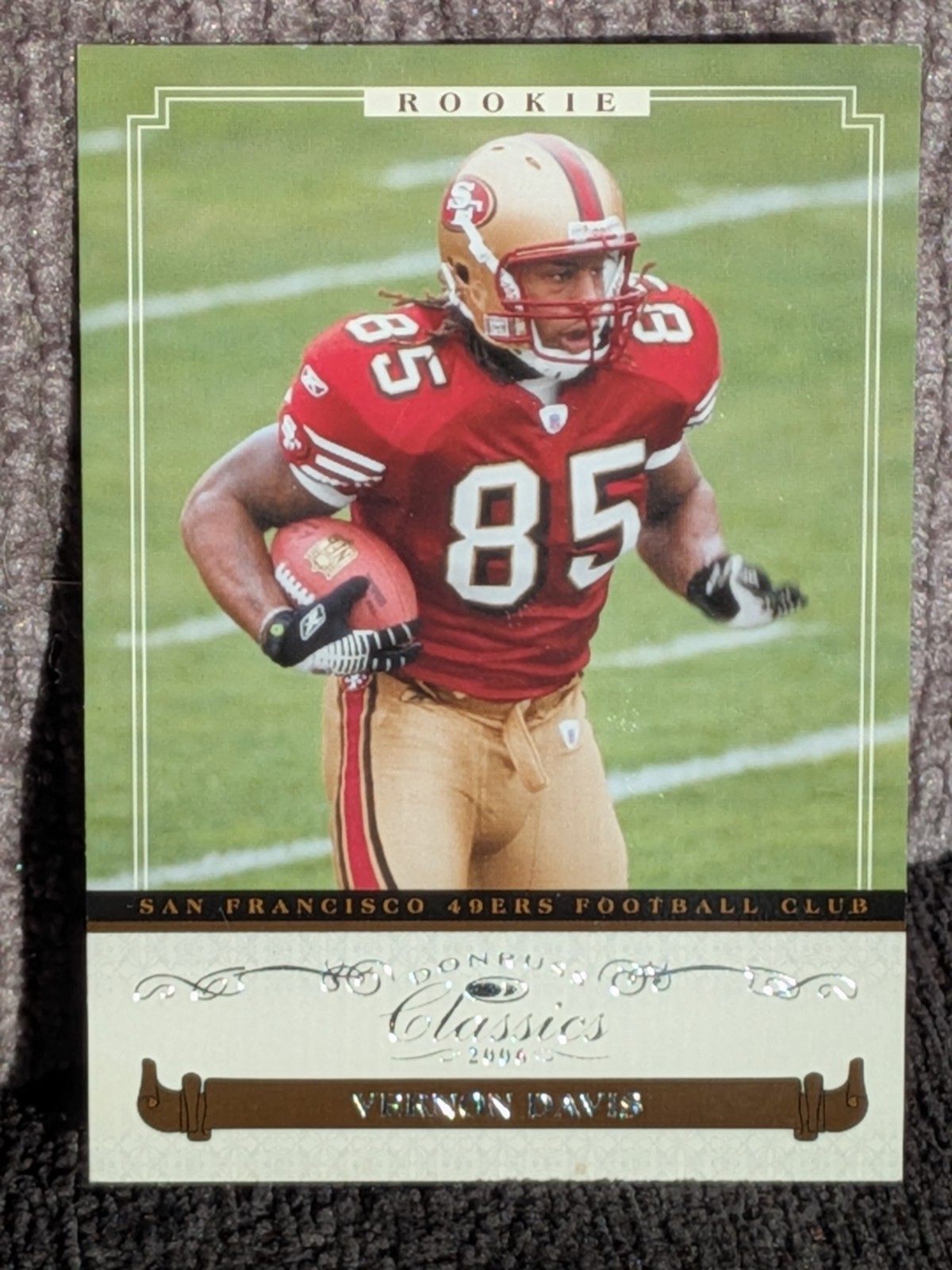 Vernon Davis Donruss Classics #129 Base