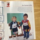 Vintage Just Cross Stitch Magazine Sept/Oct ' 1989 Gifts for Autumn /School Days — photo 5