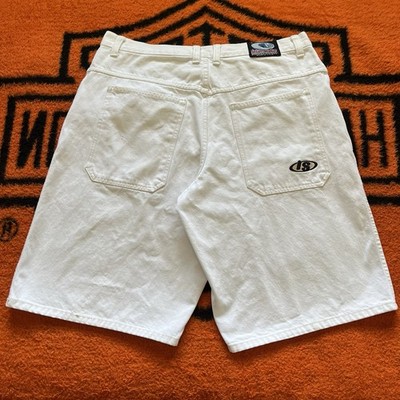 Vintage 90s Interstate Loose Fit Baggy Rave Skater Jean Shorts