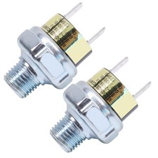 Air Pressure Switch 2 PCS 120-150 PSI 1/4 NPT For Train Horn Air Tank Valve