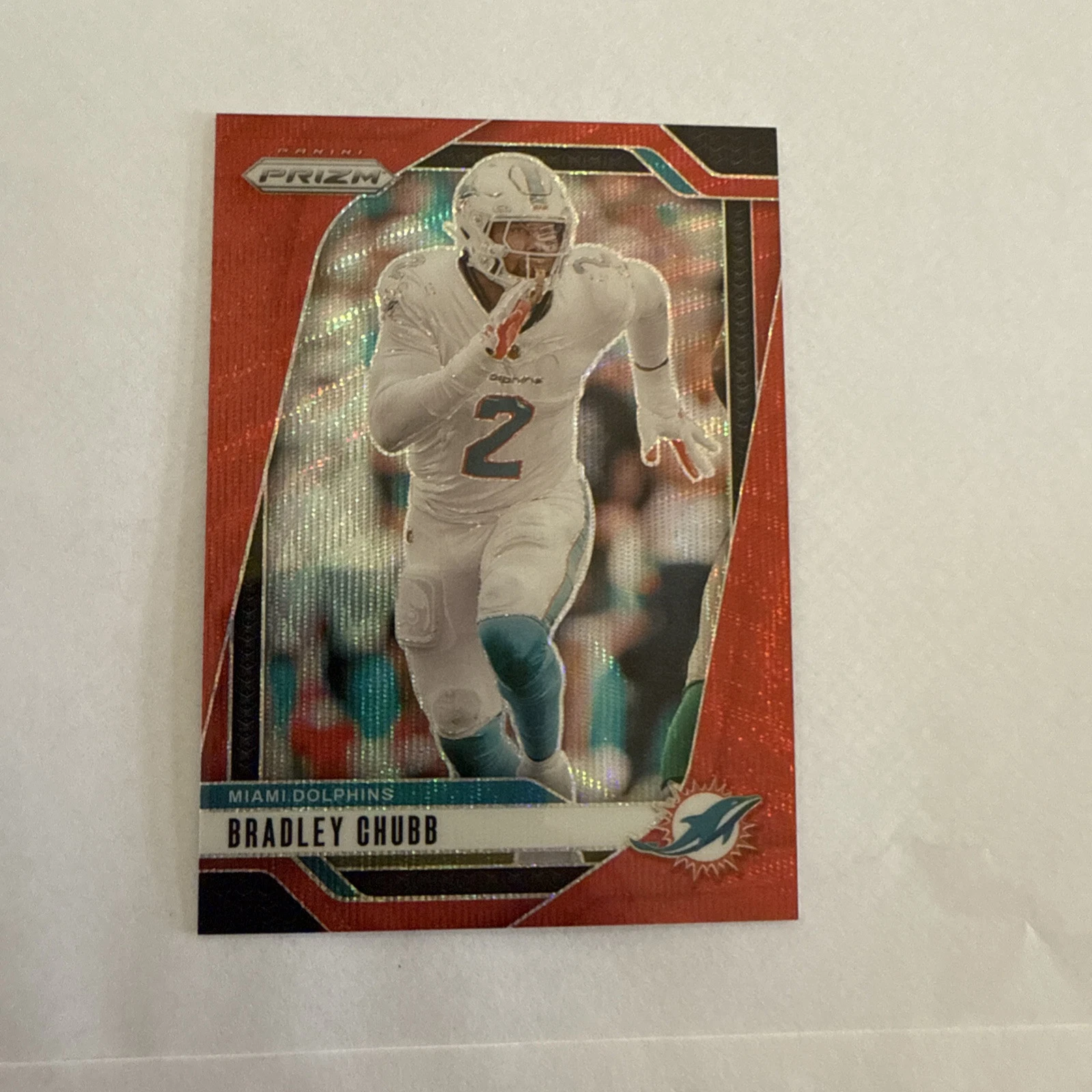 2024 Panini Prizm - Orange Prizm #181 Bradley Chubb 109/249 numbered