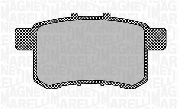 Fits MAGNETI MARELLI 363916060703 HAM PADS. REAR HONDA ACCORD BN VIII ⭐UK Stock⭐