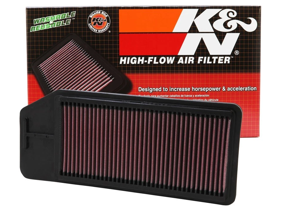 Filtro de aire del motor K&N 33-2276 para Acura TSX 04-08 Honda Accord 03-07 2,4 L4 Foto 2 de 4