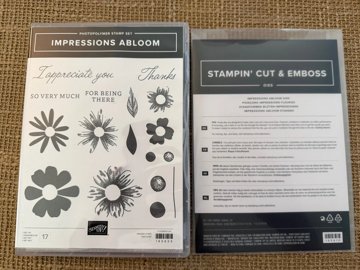 stampin up flower die products for sale | eBay