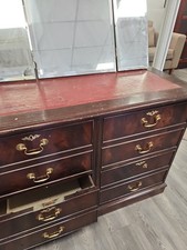 Chateau Vintage French Empire Style Dressing Table Mirror by DUCAL